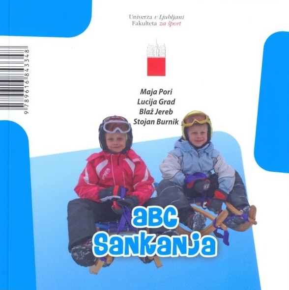 Naslovnica priročnika ABC sankan­ja – Fakulteta za šport