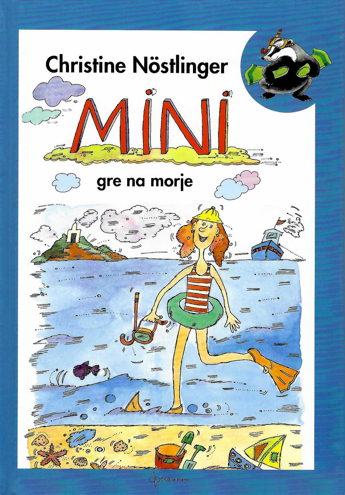Naslovnica knjige Mini gre na morje