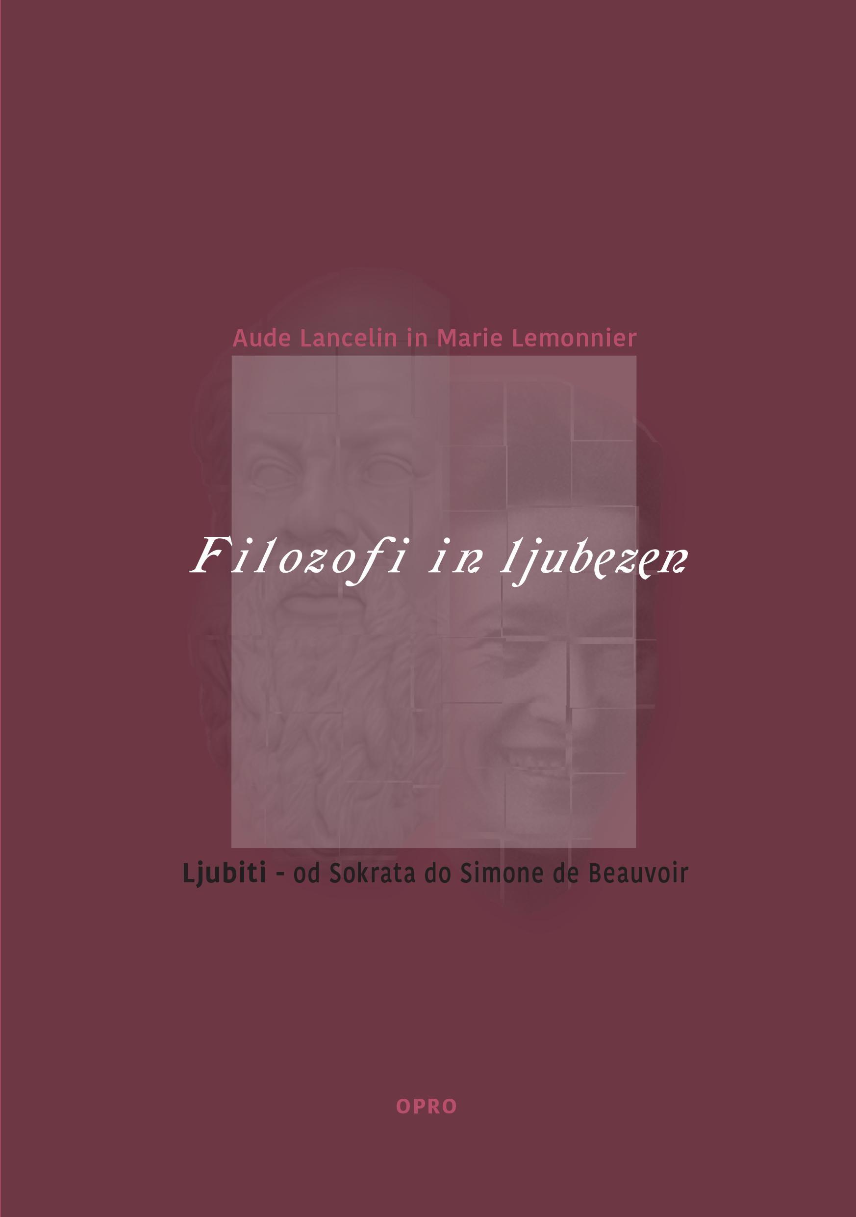 naslovnica knjige Filozofi in ljubezen Aude Lancelin in Marie Lemonnier