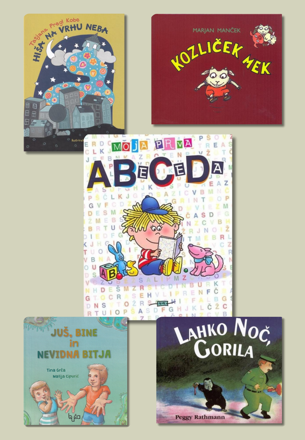 KOMPLET: Pisani svet slikanic II. (5 za 15,00 €)