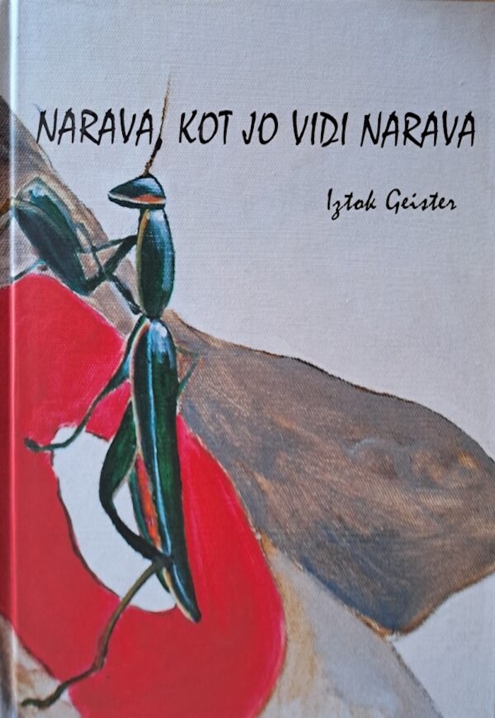 Naslovnica knjige Narava, kot jo vidi narava avtorja Iztoka Geisterja