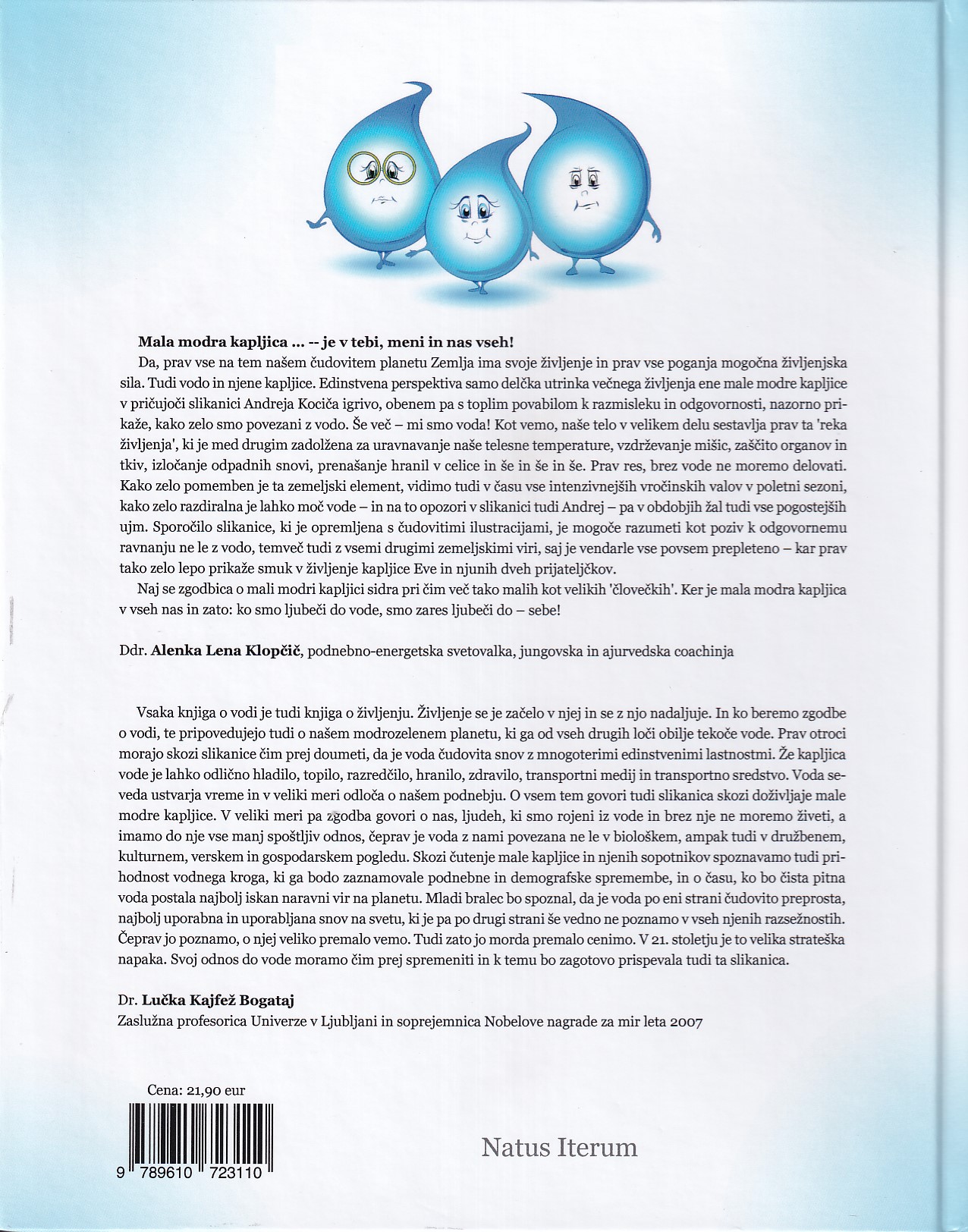 Eva - mala modra kapljica vode - slika 2
