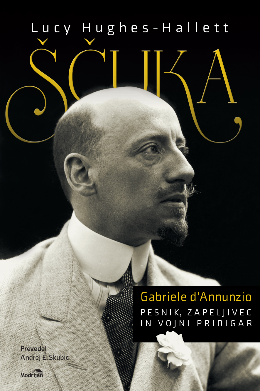 Naslovnica knjige Ščuka – biografija Gabriela D’Annunzia