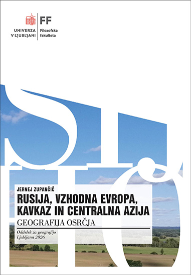 naslovnica knjige Rusija, Vzhodna Evropa, Kavkaz in Centralna Azija: geografija osrčja
