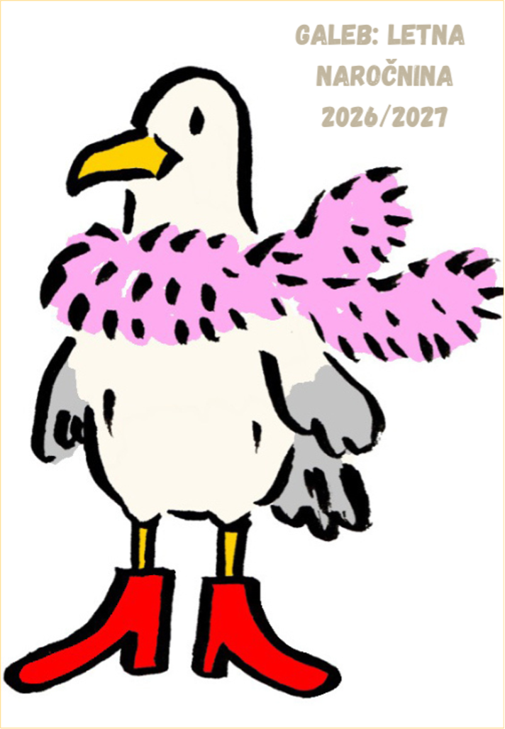 Letna naročnina na revijo Galeb