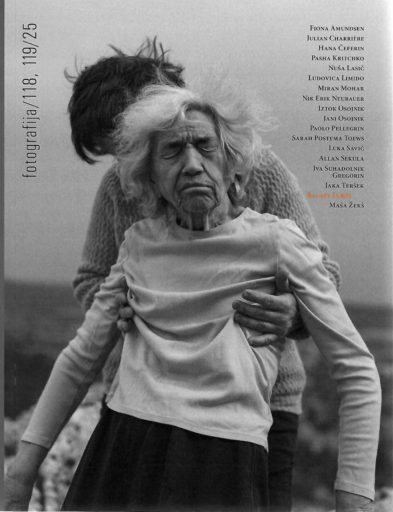 Naslovnica revije Fotografija 118–119. dvojna številka revije o sodobni fotografiji