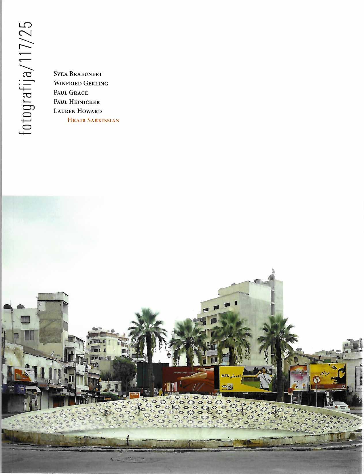 Naslovnica revije Fotografija 117. strokovna revija o sodobni fotografiji