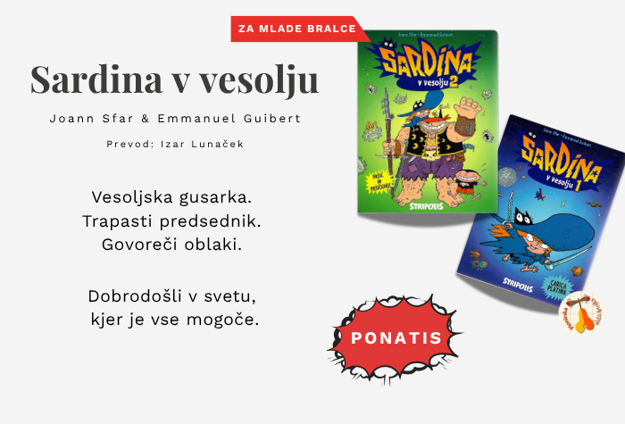 Sardina slajd mobile - Spletna knjigarna Buča