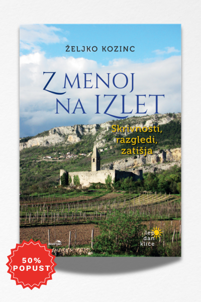 Z menoj na izlet banner zgoraj - Spletna knjigarna Buča