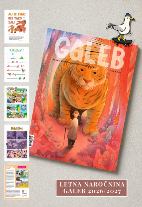 Letna naročnina na revijo Galeb