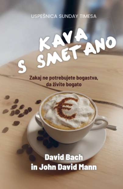naslovnica knjige Kava s smetano. knjiga o osebnih financah in varčevanju.