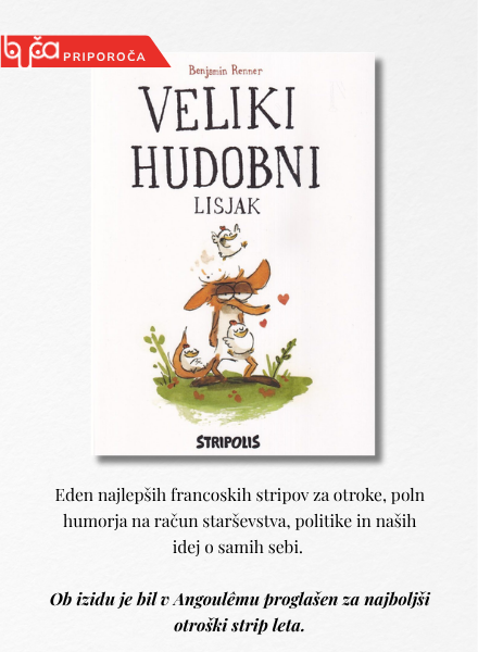 Lisjak Banner spodaj - Spletna knjigarna Buča
