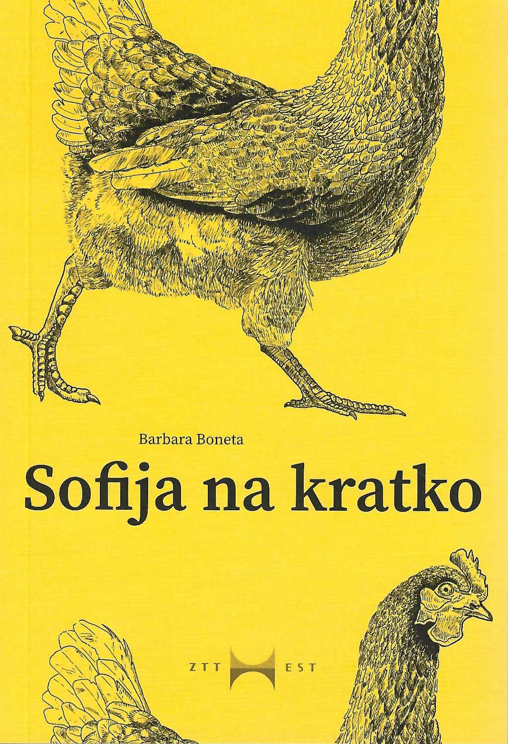 naslovnica knjige Sofija na kratko. Kratek roman Barbare Boneta