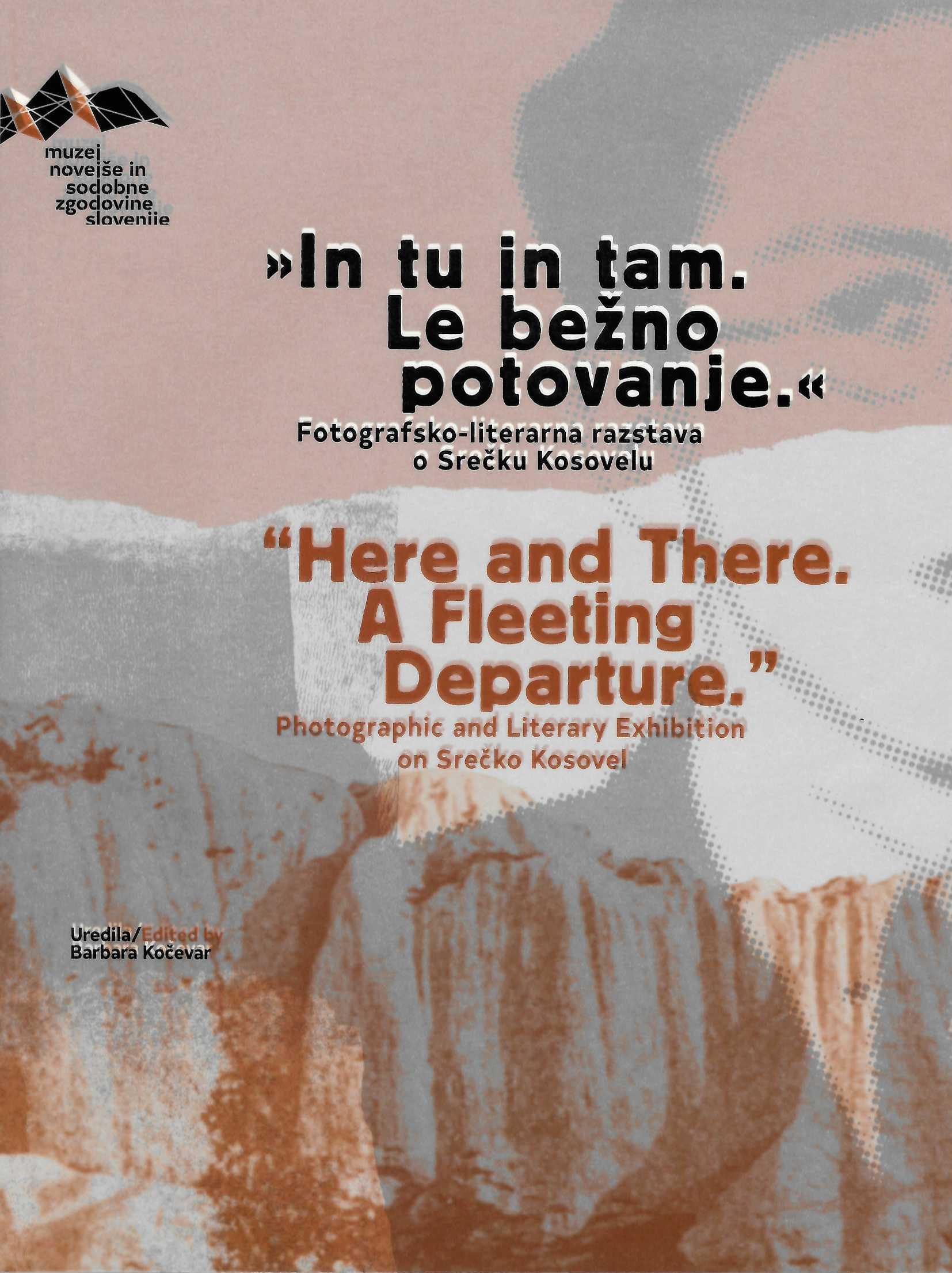 Dvojezični razstavni katalog razstave o Srečku Kosovelu in Krasu
