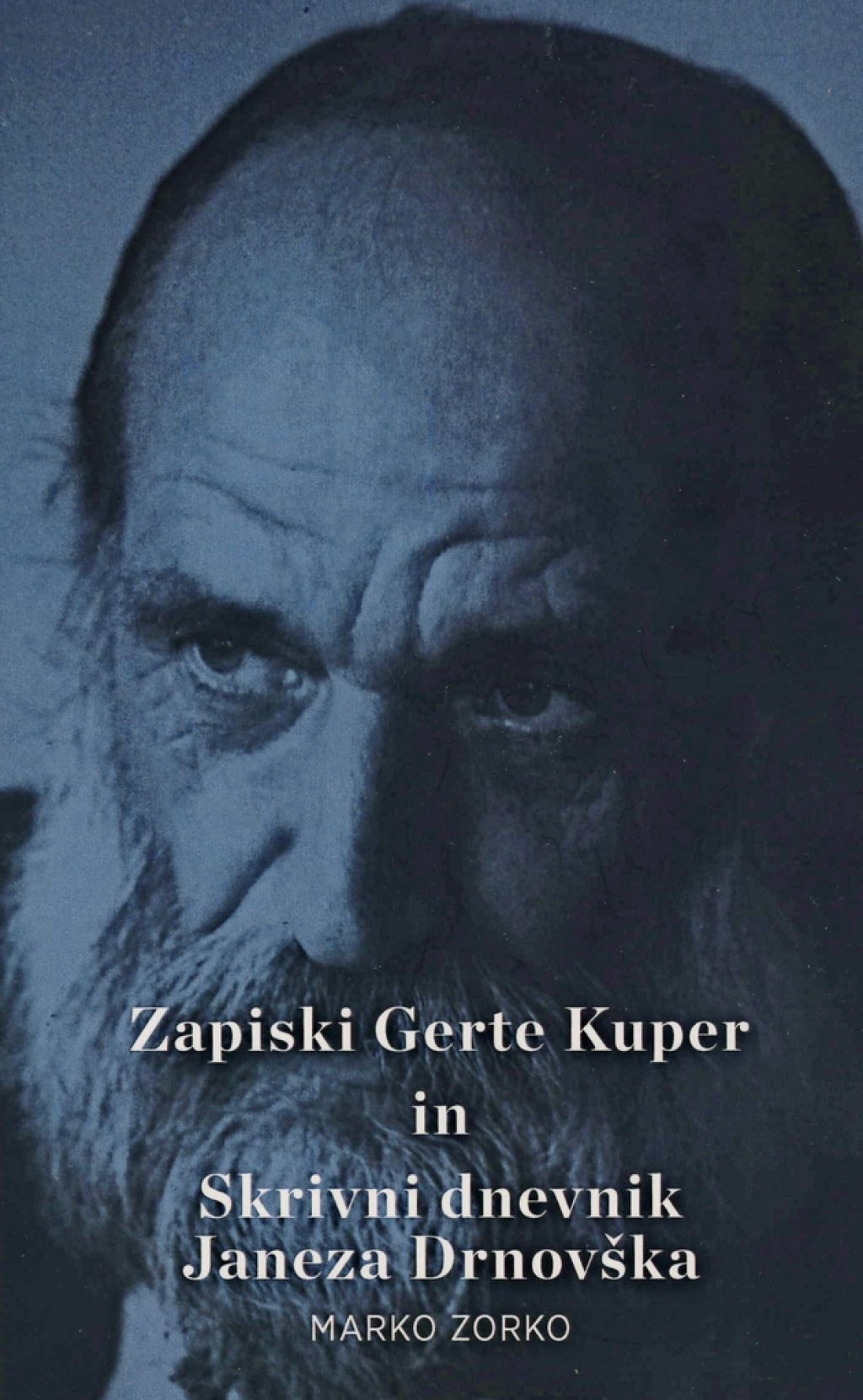 naslovnica knjige Zapiski Gerte Kuper in Skrivni dnevnik Janeza Drnovška. zbirka satiričnih kolumn Marka Zorka