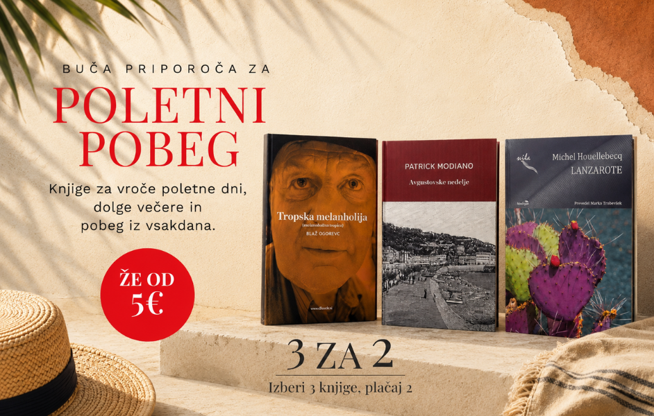 Poletni pobeg slajd desktop - Spletna knjigarna Buča
