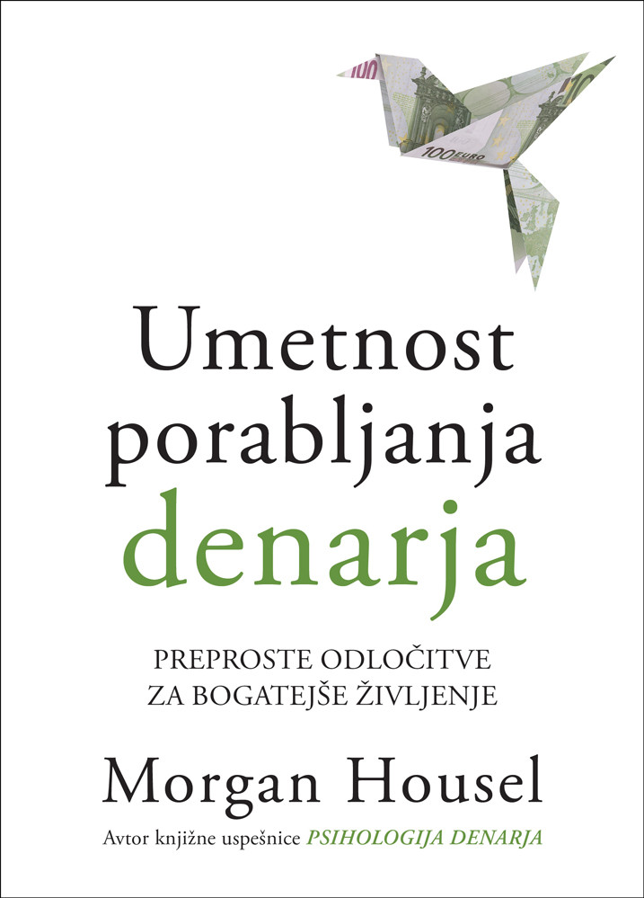 naslovnica knjige Umetnost porabljanja denarja Morgana Housla
