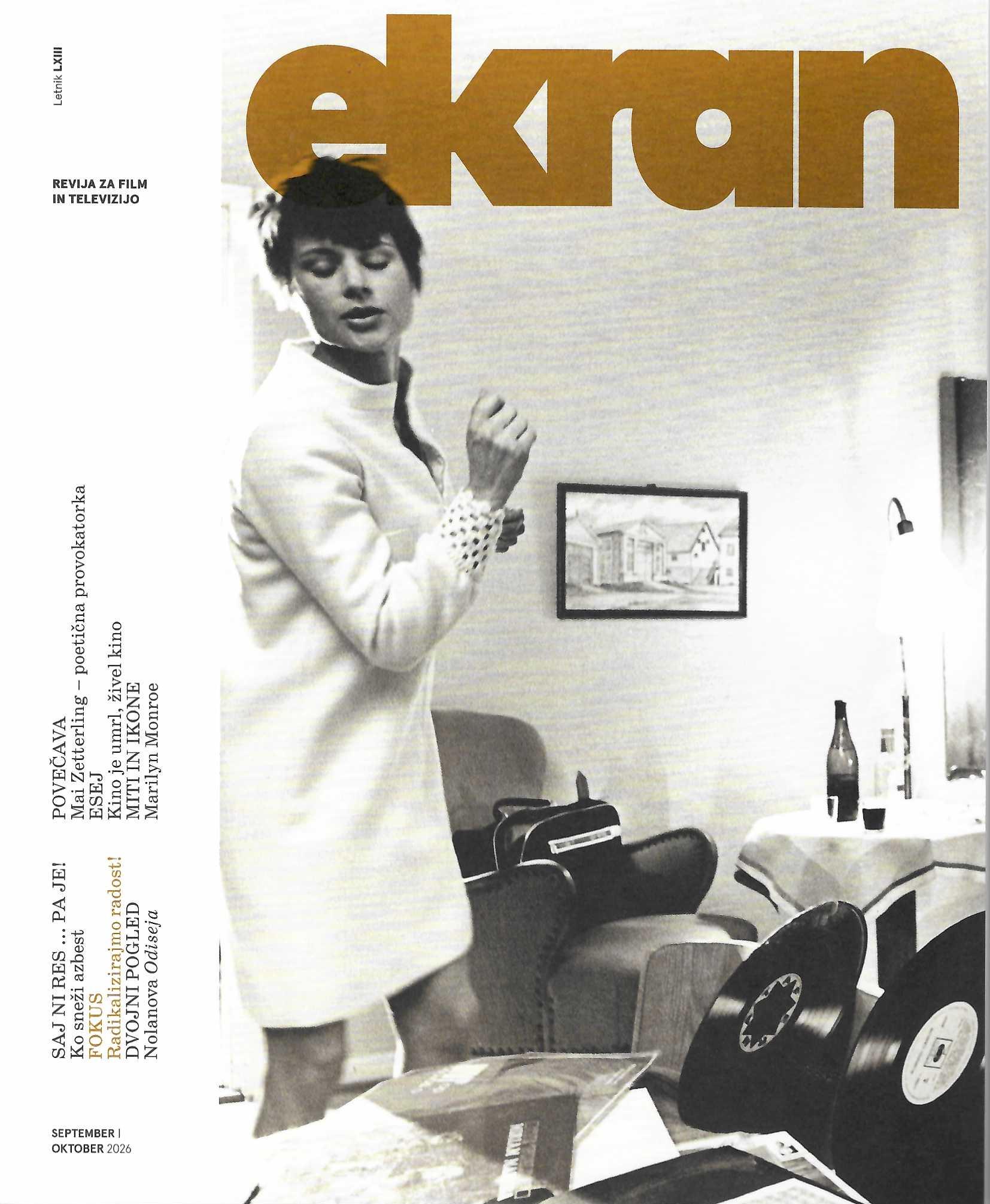 Revija ekran september oktober 2026