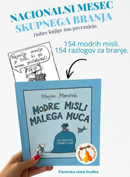 Marjan Manček Modre misli malega muca