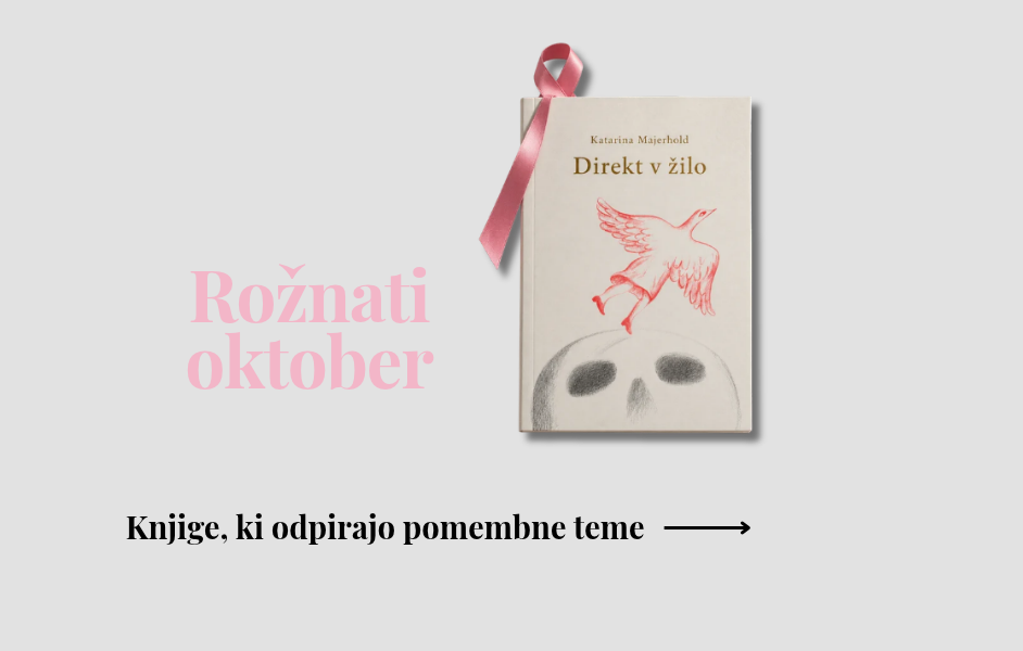 Roznati oktober desktop slajd - Spletna knjigarna Buča