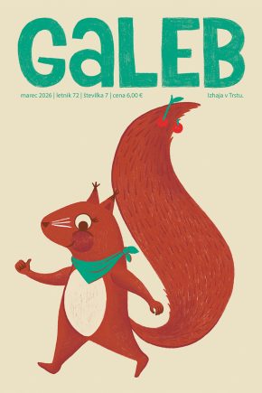 Naslovnica revije Galeb marec 2026