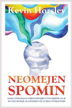 naslovnica knjige Neomejen spomin. priročnik za izboljšanje spomina