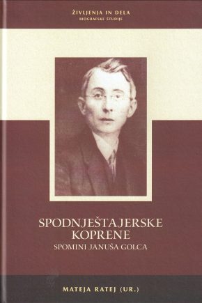 naslovnica knjige Spodnještajerske koprene. Spomini Januša Golca