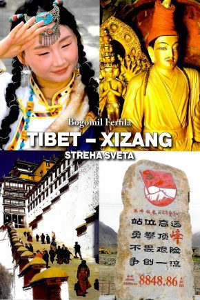 naslovnica knjige Tibet – Xizang: Streha sveta. turistični vodnik po Tibetu in Himalaji